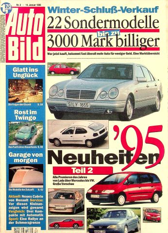Deckblatt Auto Bild (02/1995)